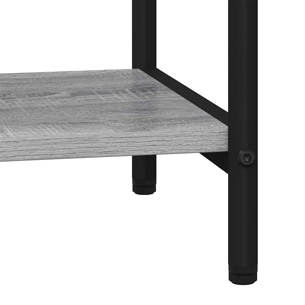 Polica Siva Sonoma 40 x 30 x 109 cm Konstruirano drvo
