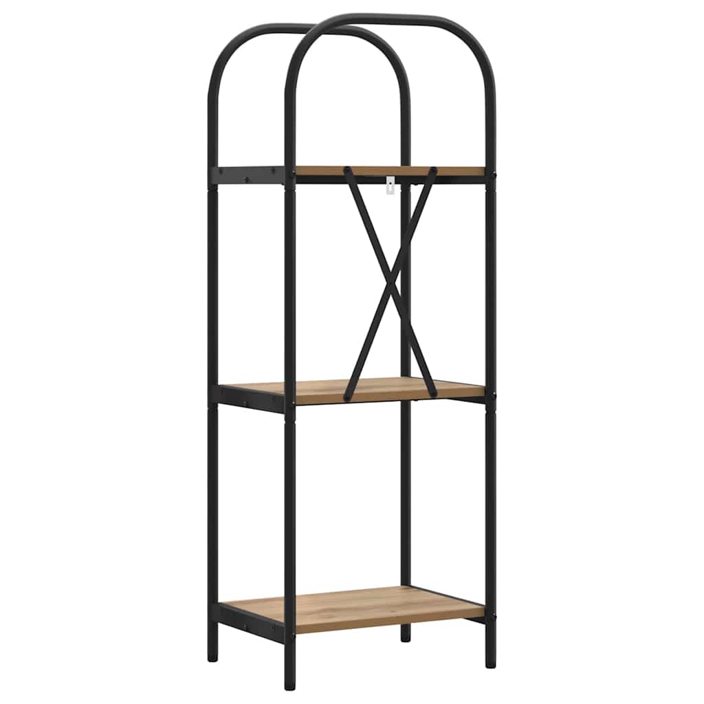 Polica 3 razina 40 x 30 x 109 cm Konstruirano drvo