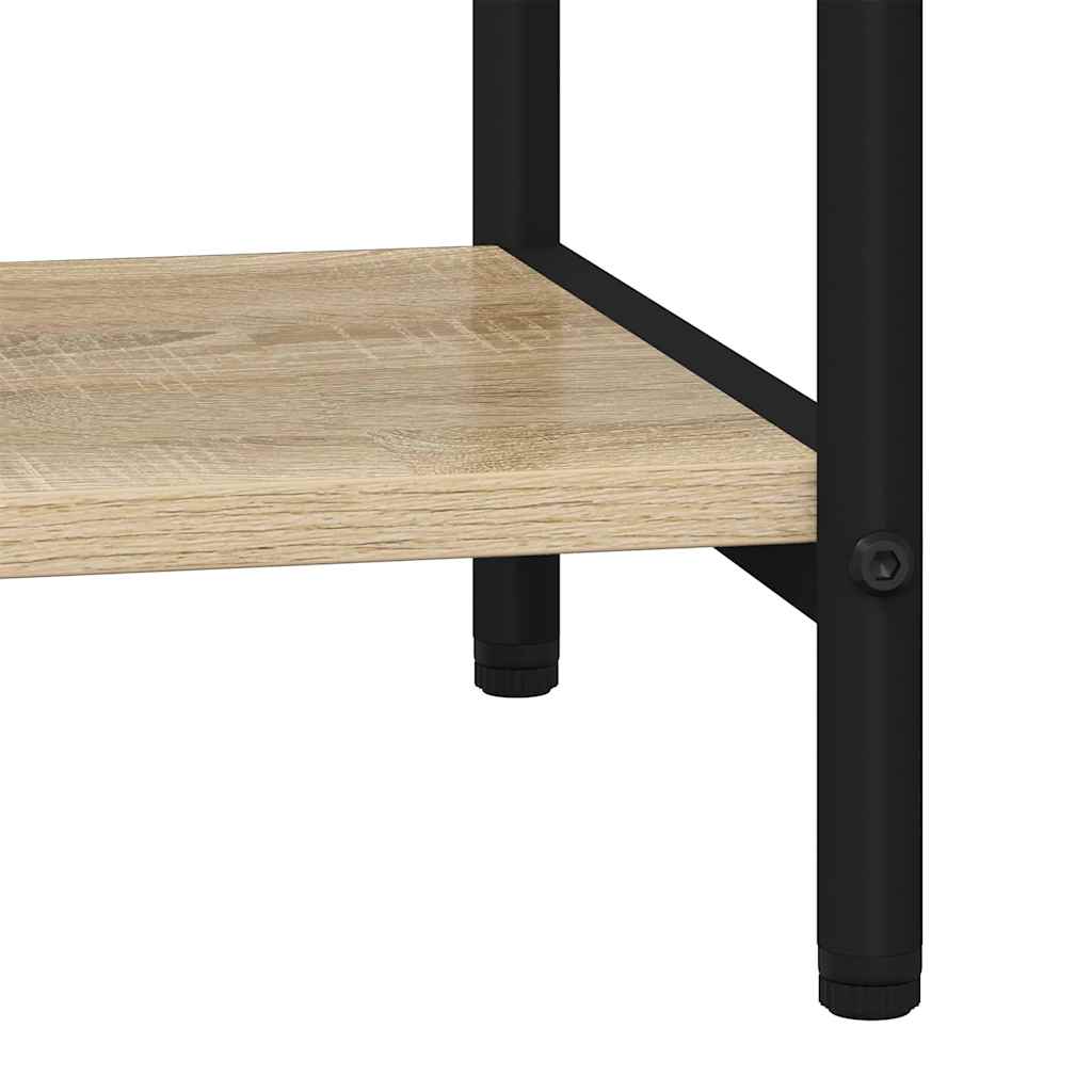 Polica Sonoma hrast 80 x 30 x 183 cm Konstruirano drvo