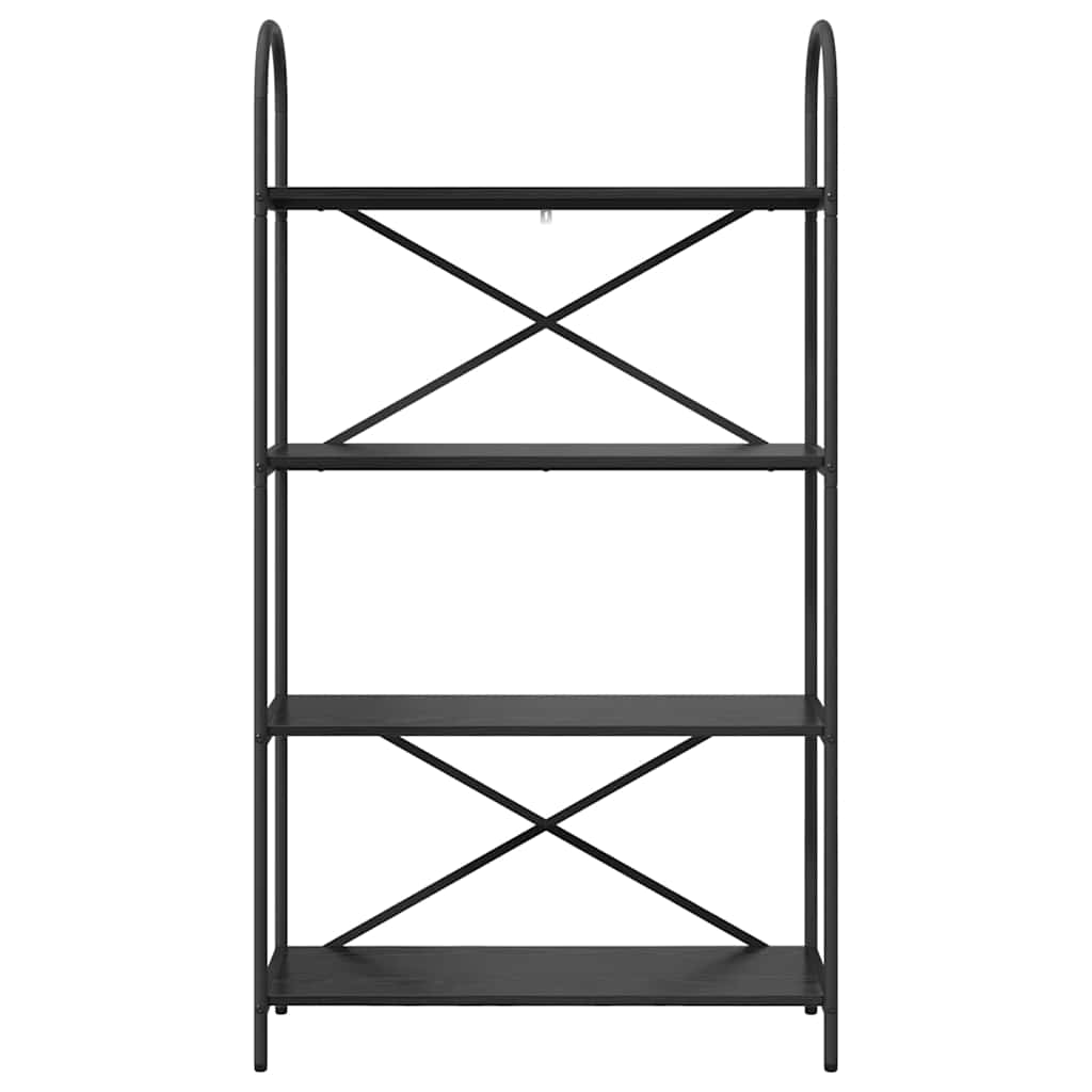 Polica Crni hrast 80 x 30 x 146 cm Konstruirano drvo