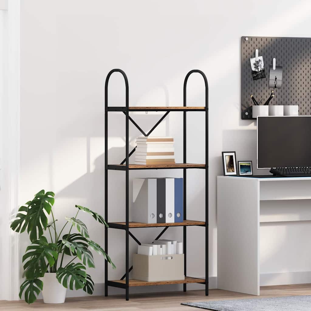 Polica Staro drvo 60 x 30 x 146 cm Konstruirano drvo
