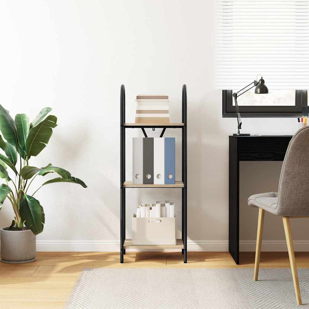 Polica Sonoma hrast 40 x 30 x 109 cm Konstruirano drvo