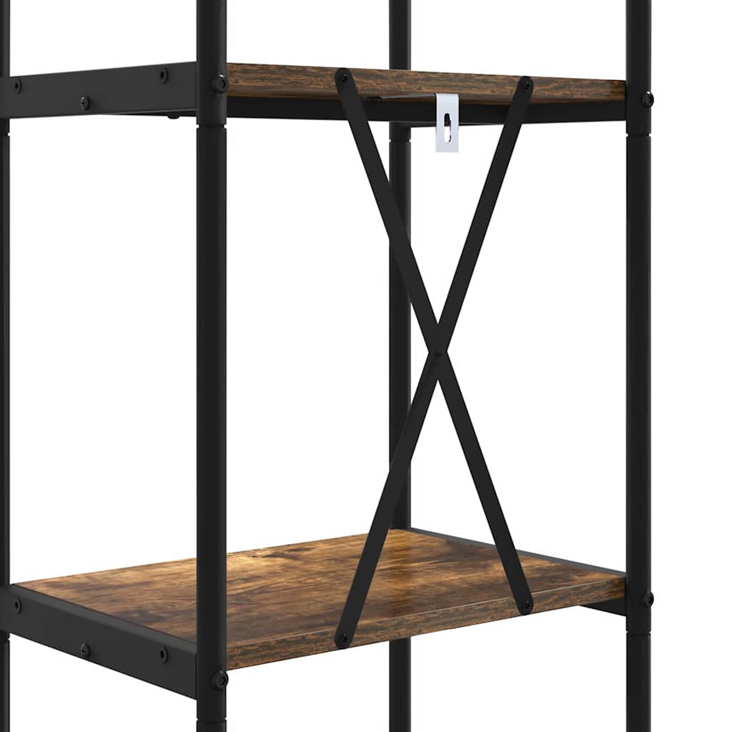 Polica Dimljeni hrast 40 x 30 x 109 cm Konstruirano drvo
