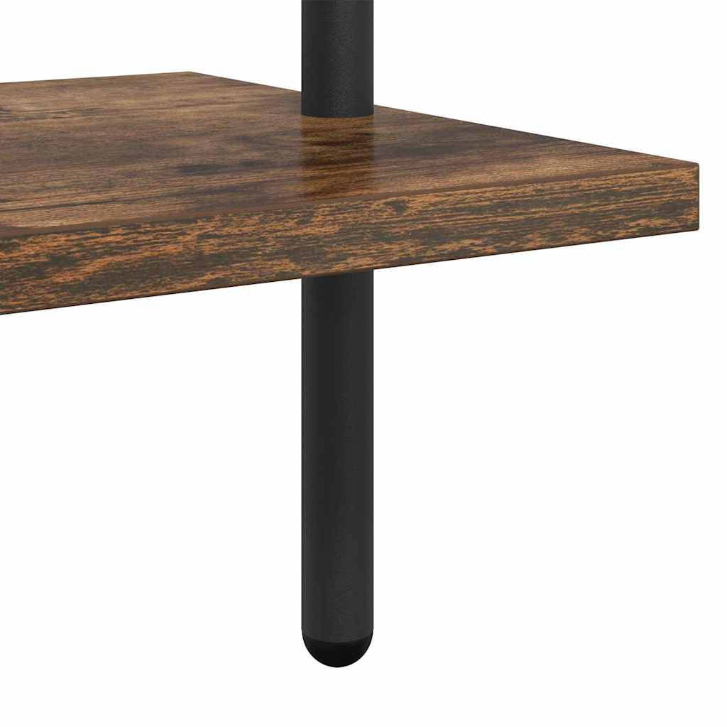 Polica Dimljeni hrast 60 x 24 x 203 cm Konstruirano drvo