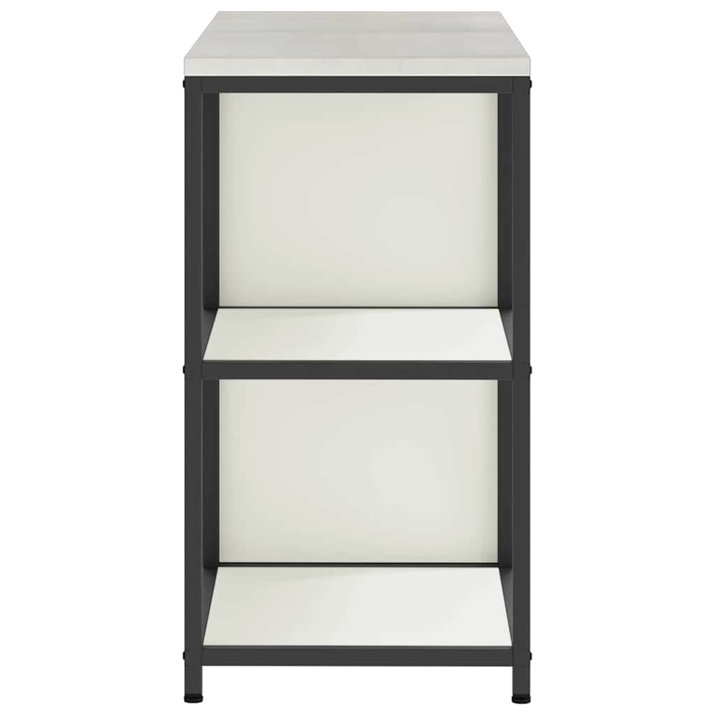 Kuhinjski set za pohranu HATTEM 2 pcs Bijela Čelična vrata