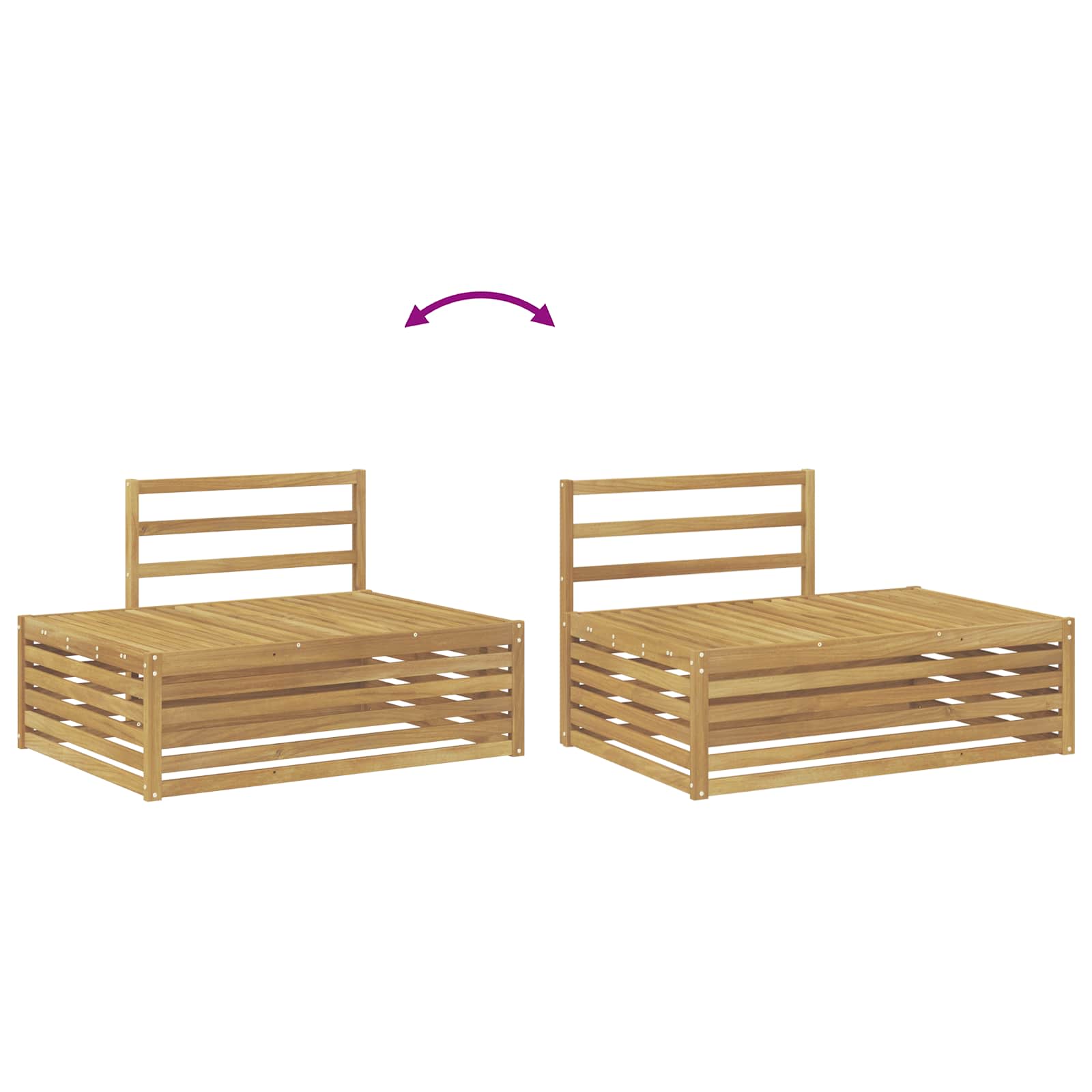 Set vanjskih sofa 6 Komad