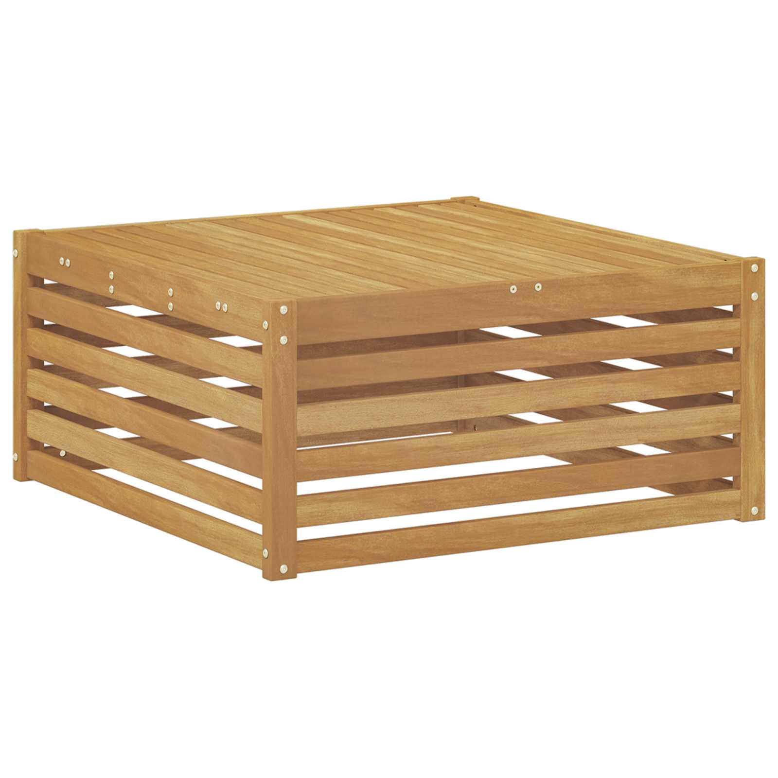 Set vanjskih sofa 10 kom. Bijela i krem Poliester