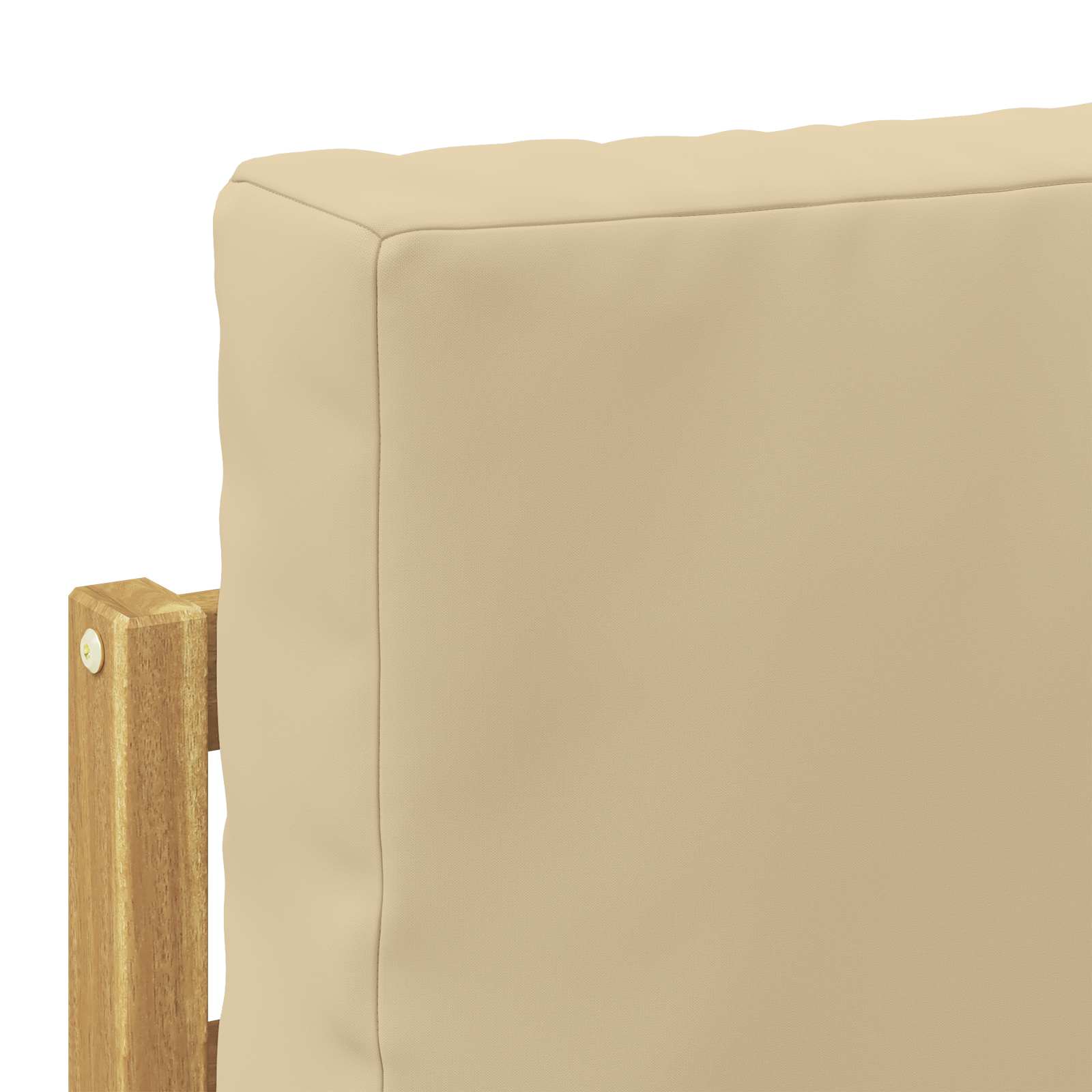 Setovi sofa 4 pcs Bijela i bež 185,5 x 126,5 x 73 cm Poliester