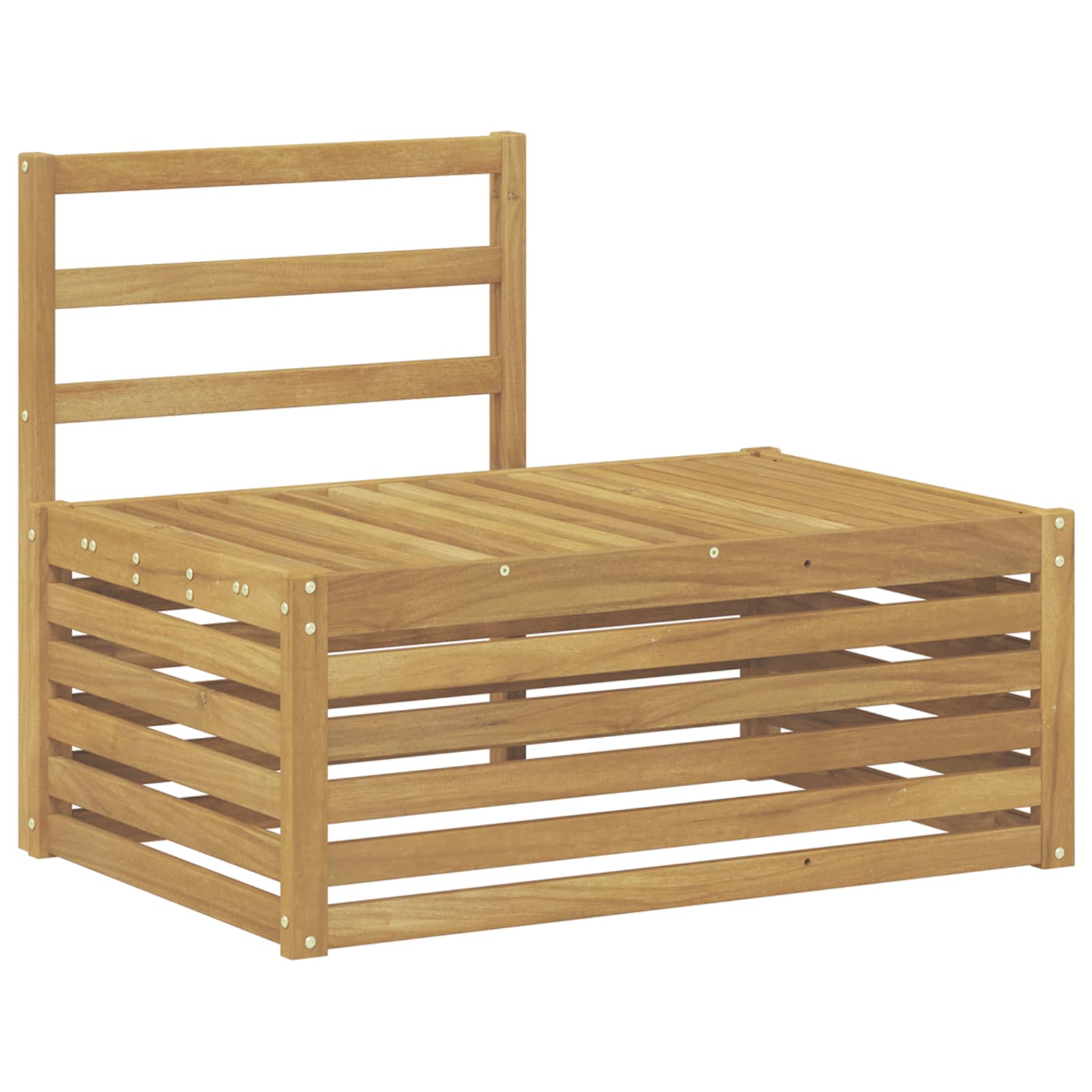Set vanjskih sofa 3 Komad Bijela 182,5 x 63 x 73 cm