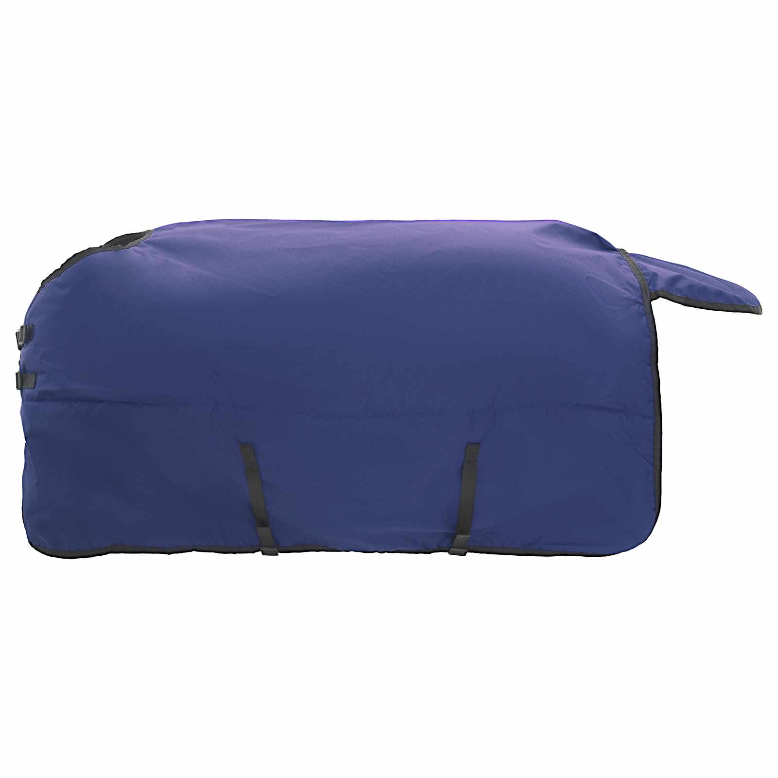 Pokrivač za konje Tamno zelena i crna 105 cm Poliester