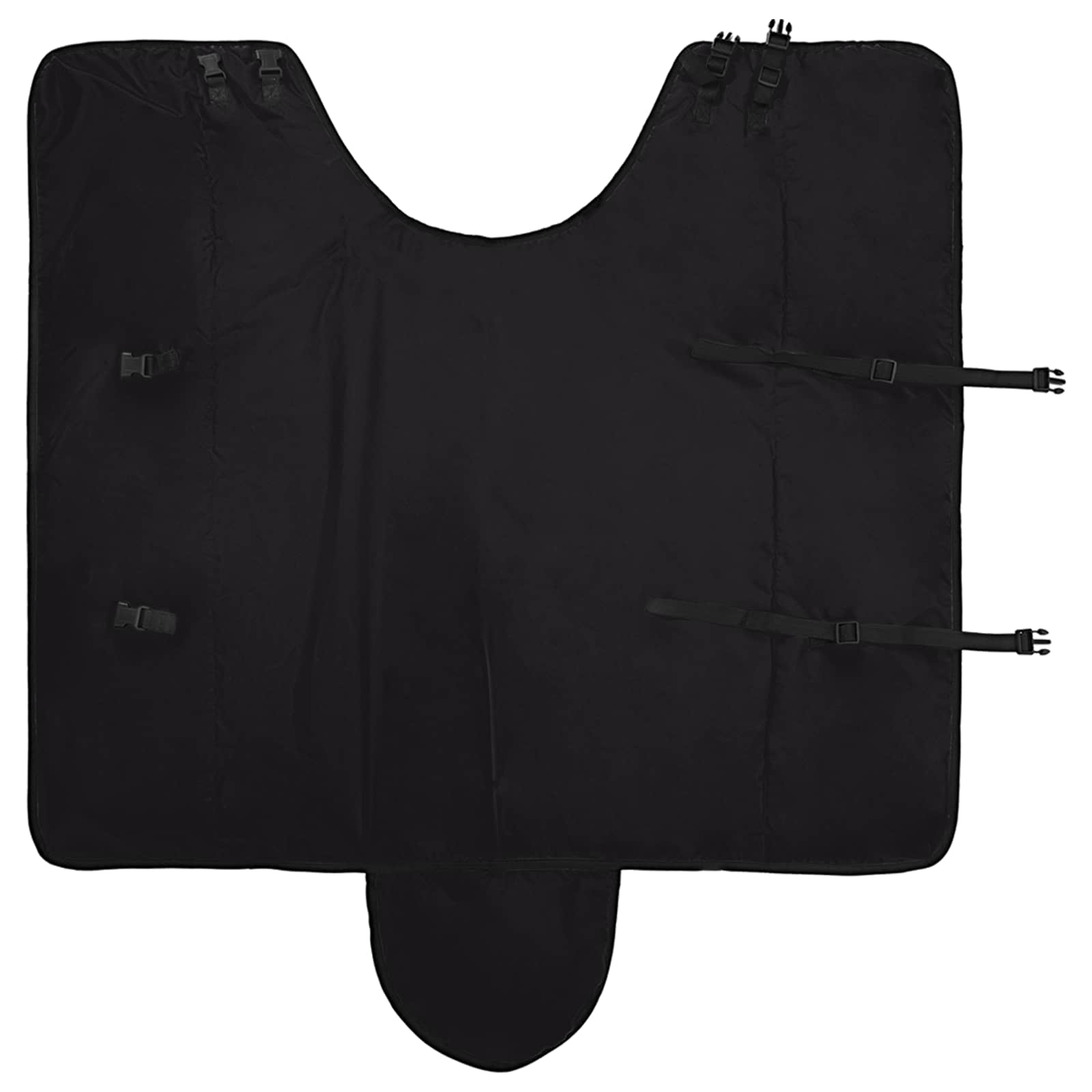 Pokrivač za konje Tamno zelena i crna 125 cm Poliester