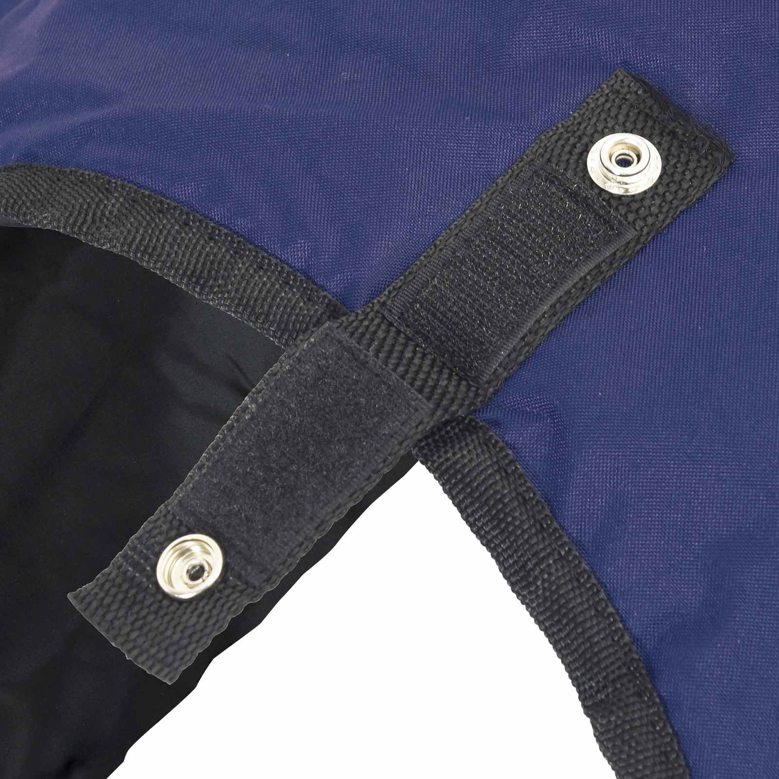 Pokrivač za konje Tamno zelena i crna 85 cm Poliester