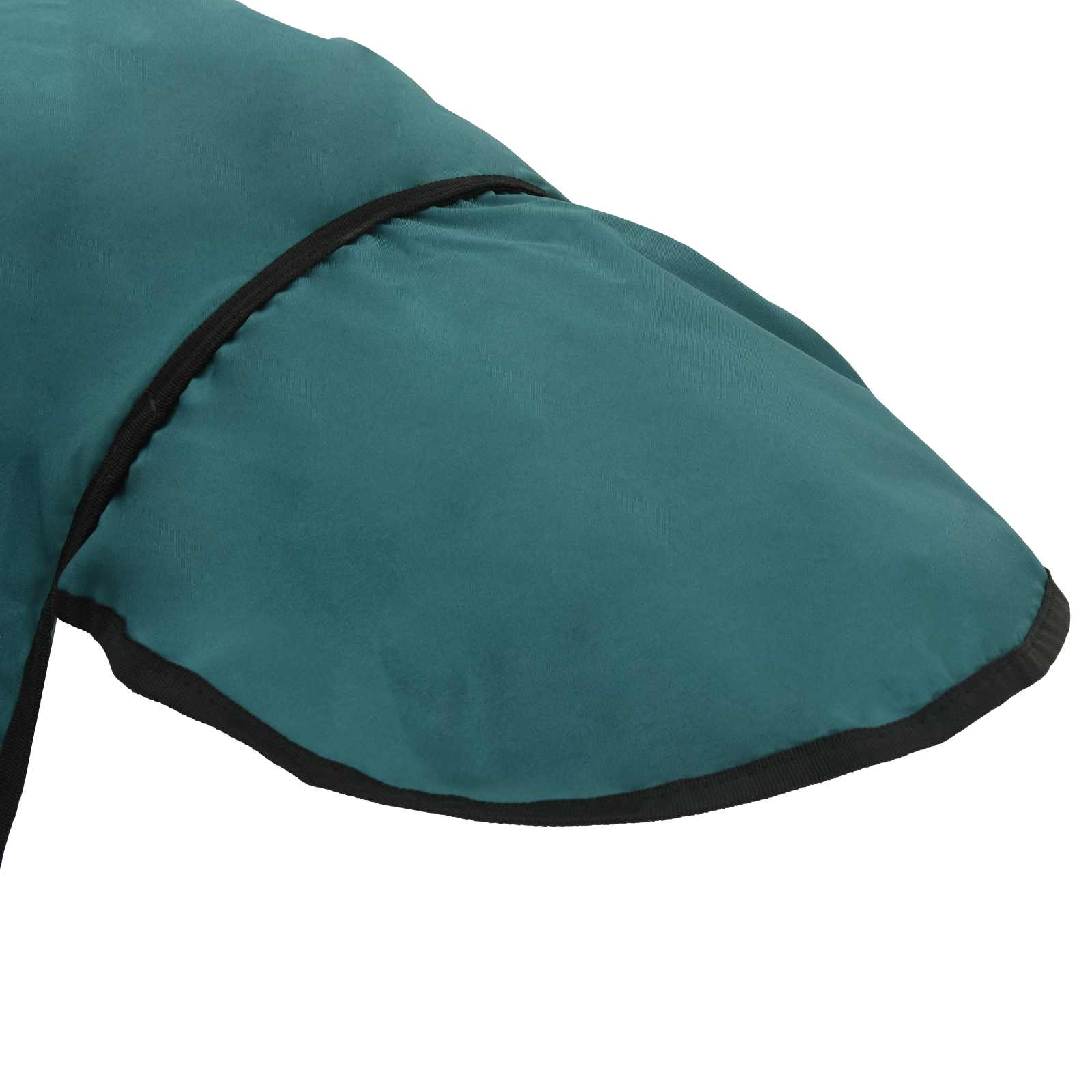 Pokrivač za konje Tamno zelena i crna 75 cm Poliester