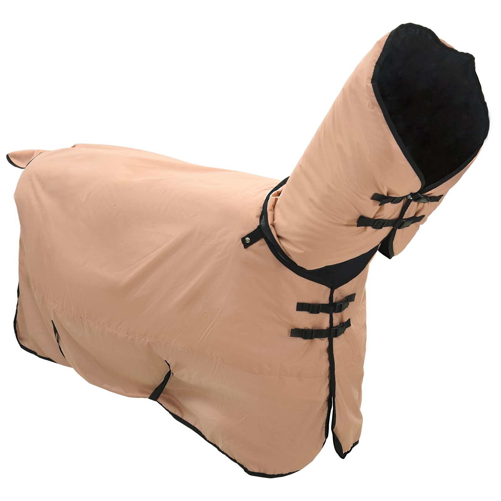 Pokrivač za konje Boja cappuccina 105 cm Poliester