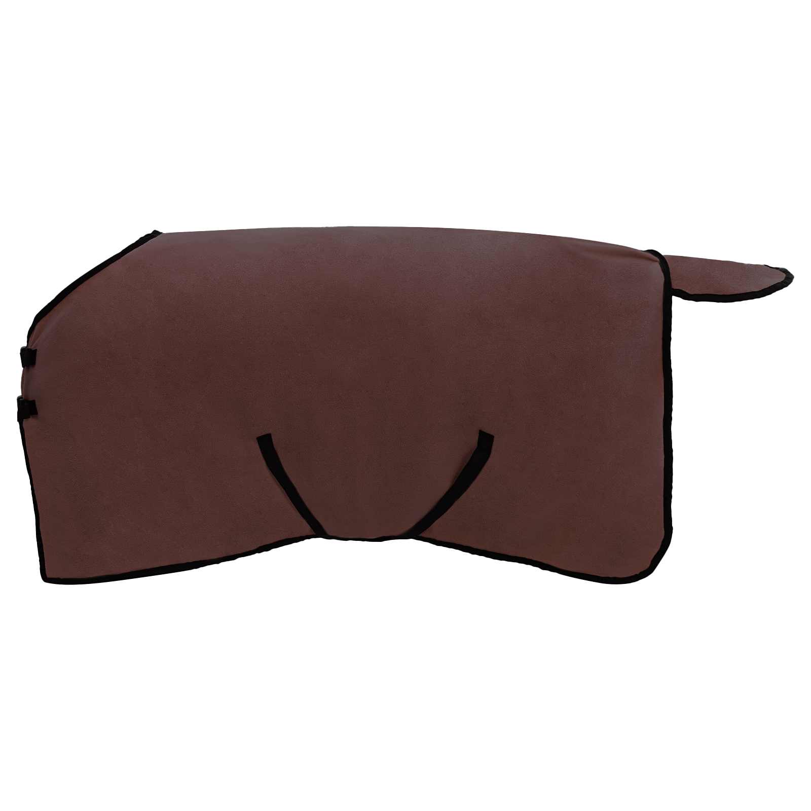 Pokrivač za konje Puni tamnosmeđi 75 cm Poliester