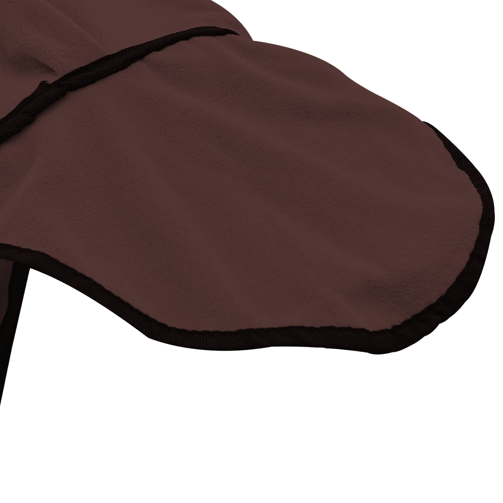 Pokrivač za konje Puni tamnosmeđi 115 cm Poliester