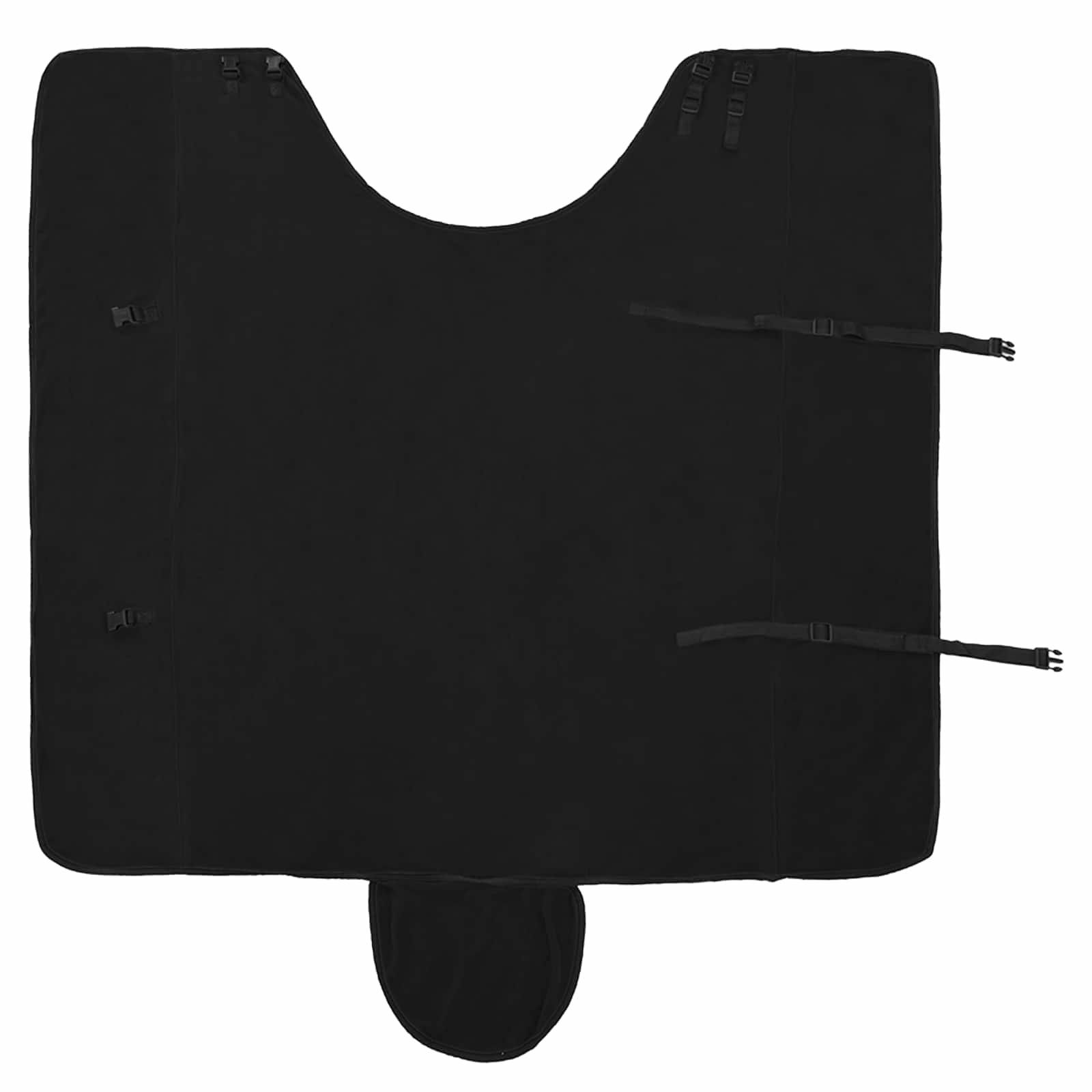 Pokrivač za konje Crna 125 cm Poliester