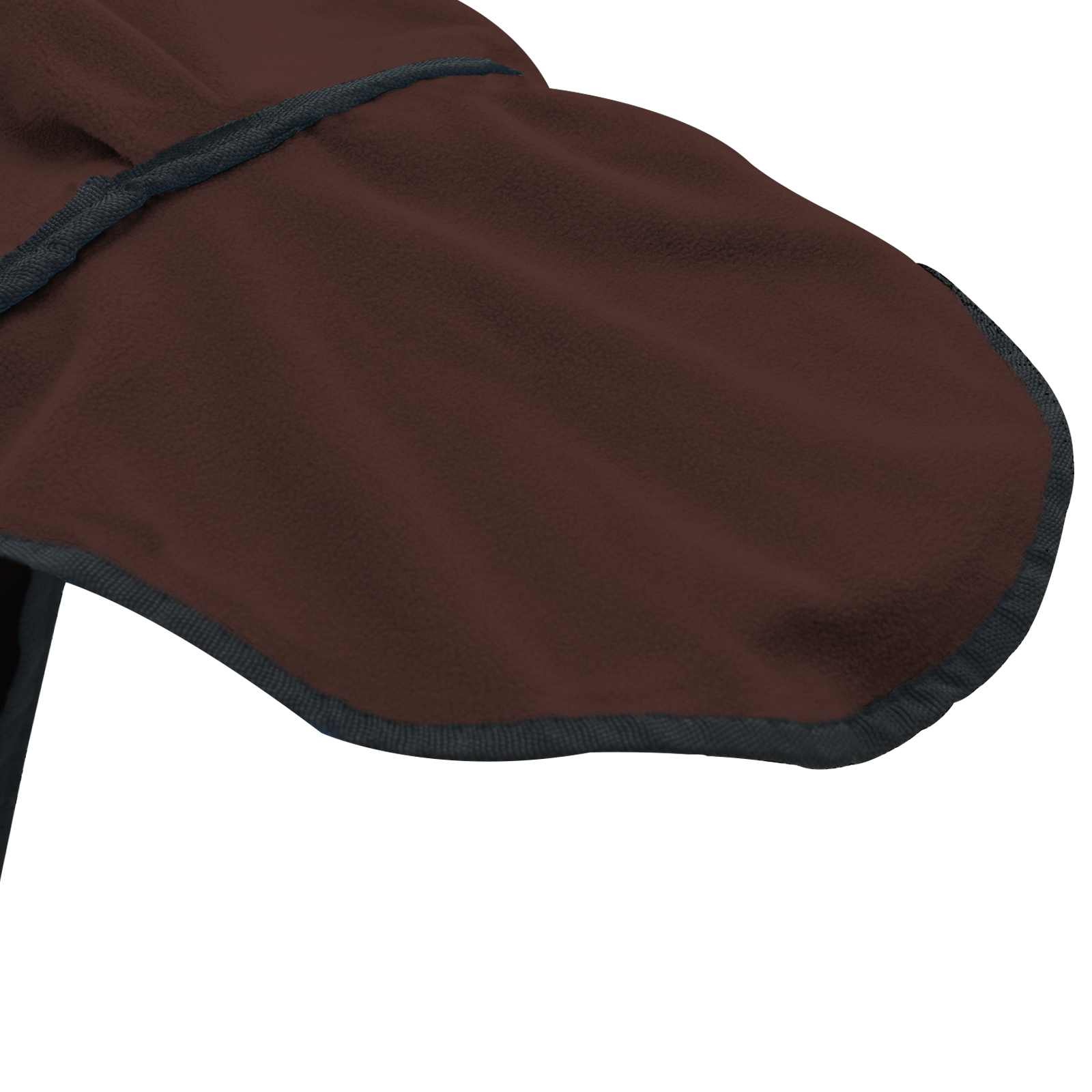 Pokrivač za konje Puni tamnosmeđi 85 cm Poliester