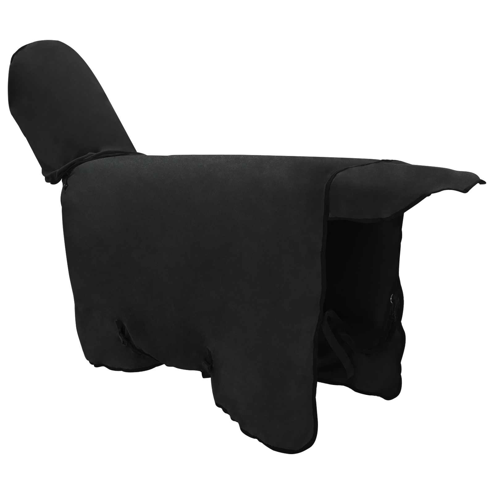 Pokrivač za konje Crna 105 cm Poliester