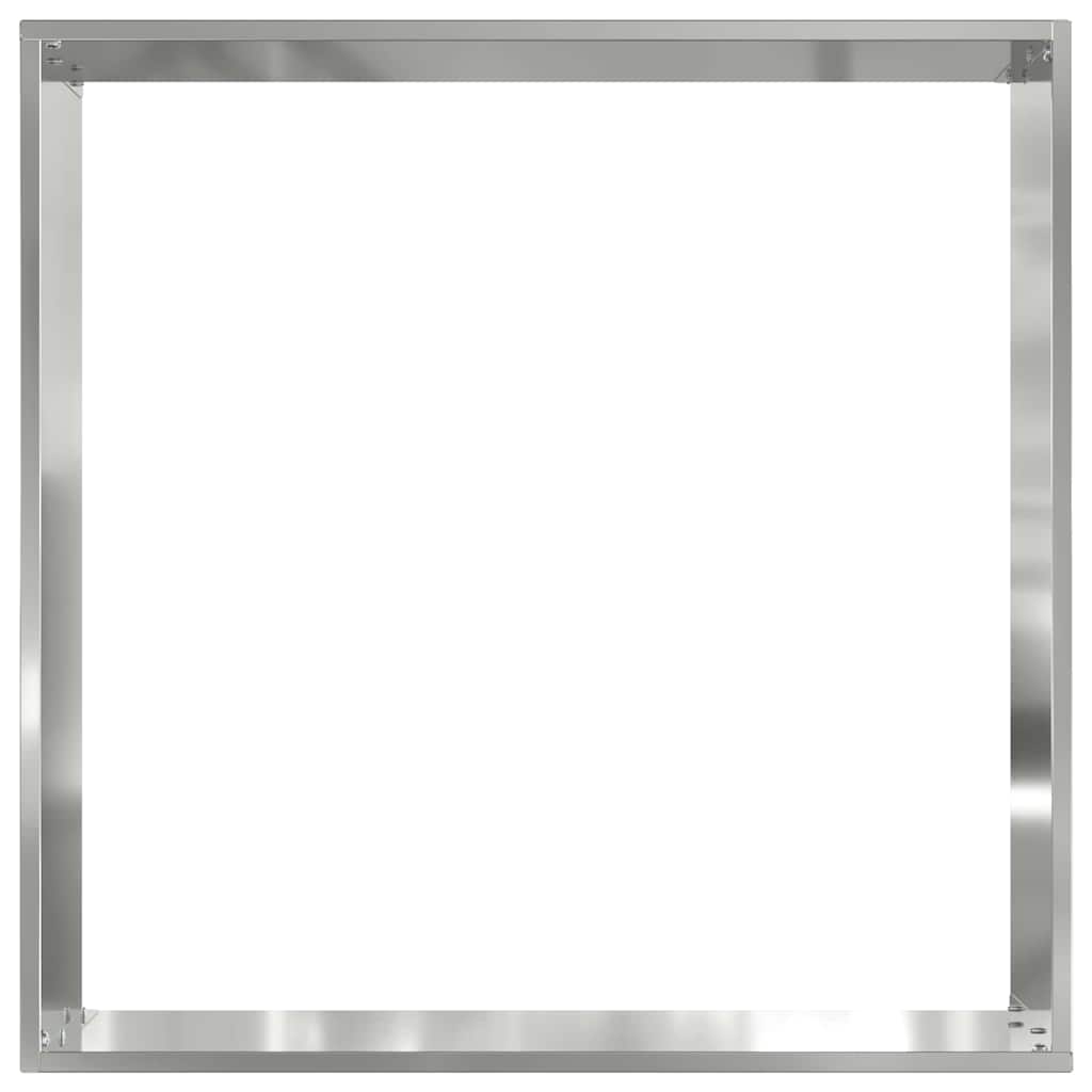 Ograda oko Travnjaka 6 pcs Srebrno 40 x 40 x 13 cm