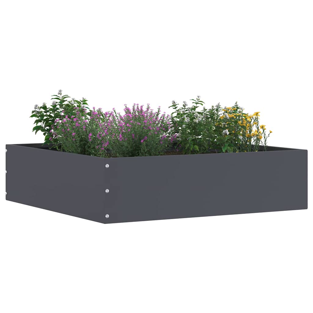 Ograda oko Travnjaka 6 pcs Antracit 50 x 50 x 13 cm Čelik