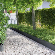 Rubnjaci za travnjak 20 pcs Antracit 103 x 0,05 x 22 cm Čelik