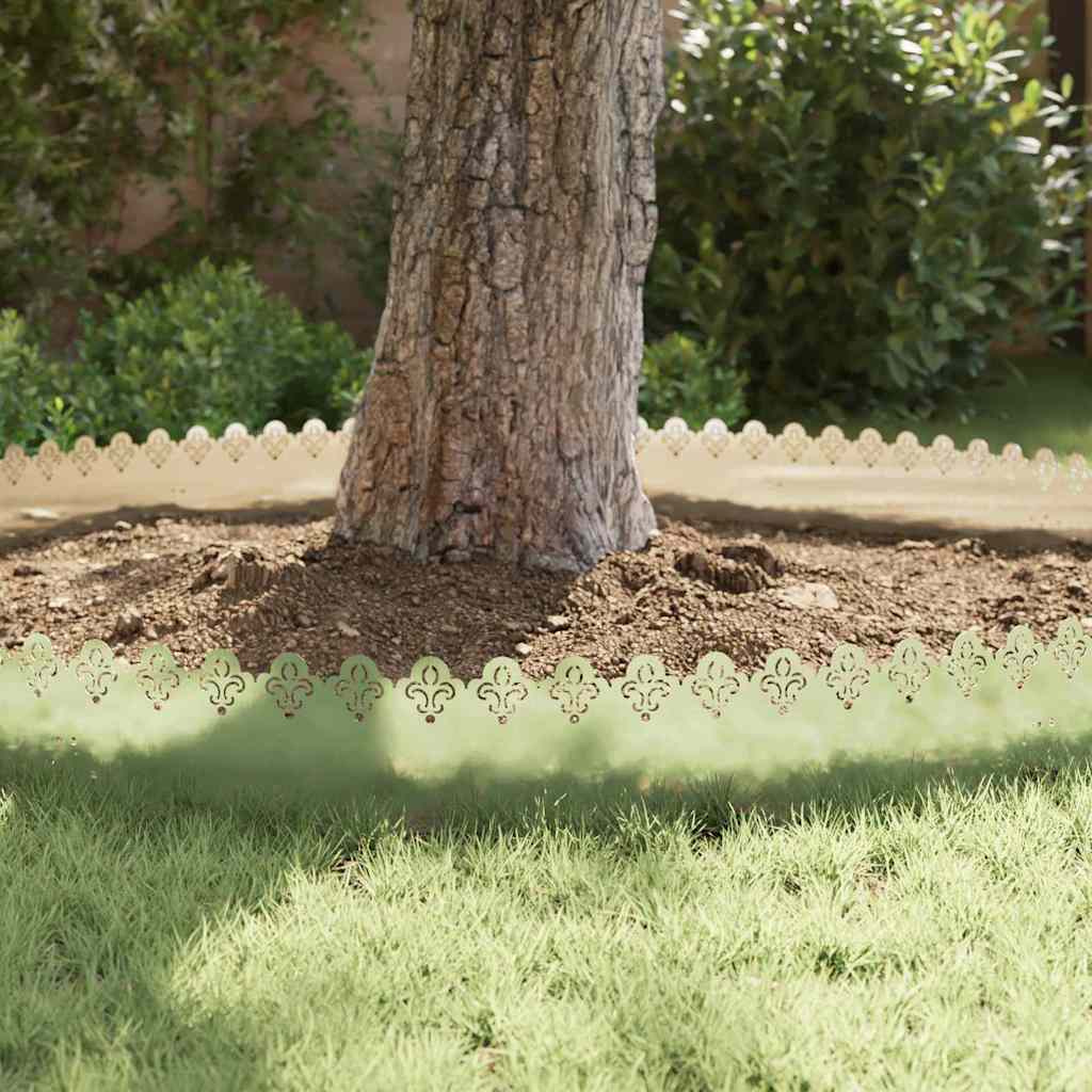 Rubnjaci za travnjak 30 pcs Srebrno 103 x 0,05 x 22 cm