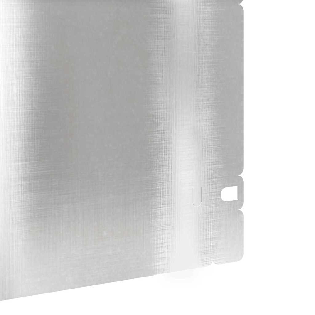 Rubnjaci za travnjak 20 pcs Srebrno 103 x 0,05 x 22 cm