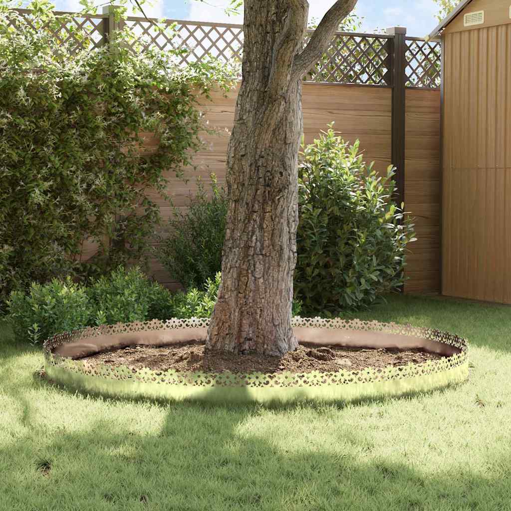 Rubnjaci za travnjak 30 pcs Srebrno 103 x 0,05 x 22 cm