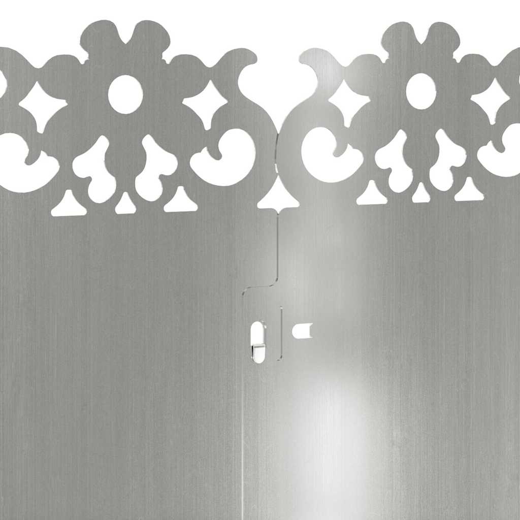 Rubnjaci za travnjak 10 pcs Srebrno 103 x 0,05 x 22 cm