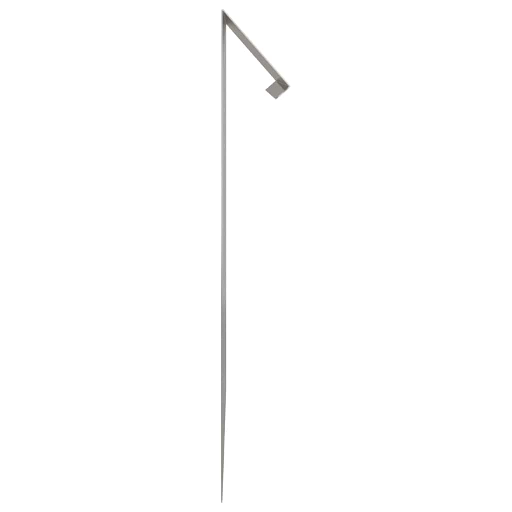 Ograda protiv puževa 4 pcs Srebrno 100 x 3,5 x 25 cm
