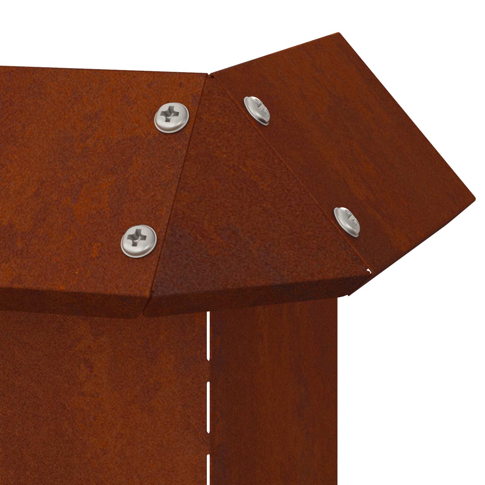 Ograda protiv puževa Rđa 13,5 x 13,5 x 25 cm
