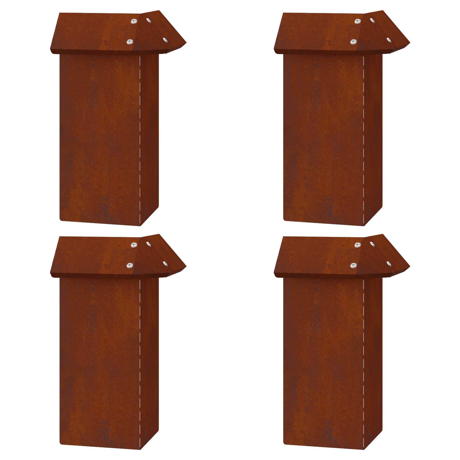 Ograde protiv puževa 8 pcs Rđa
