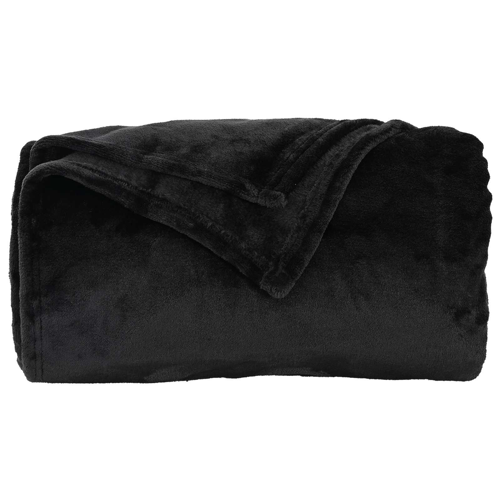 Pokrivač Crna 130 x 150 cm Runo