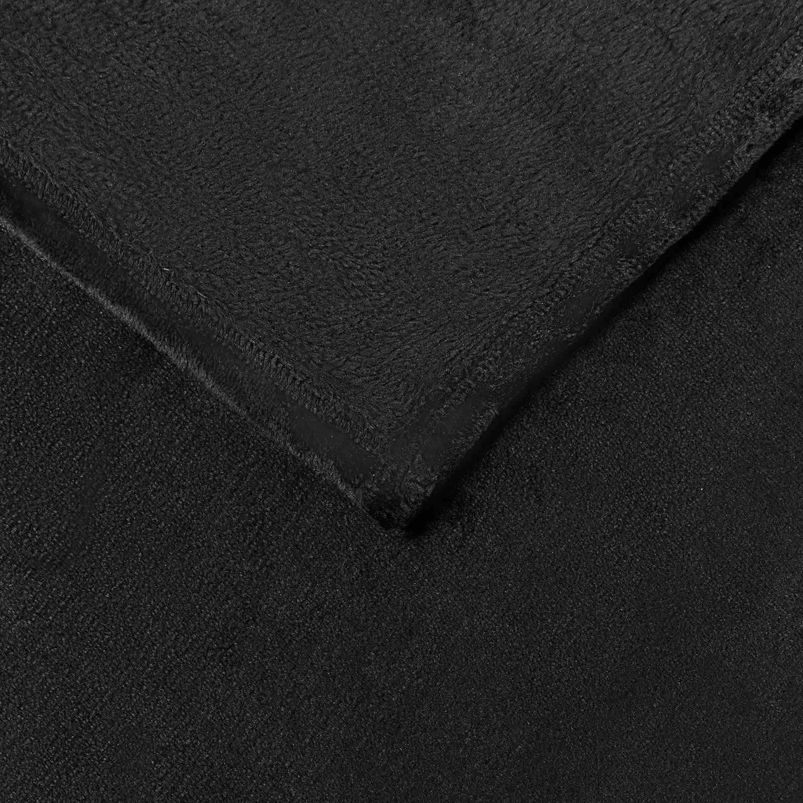 Pokrivač Crna 240 x 270 cm Runo