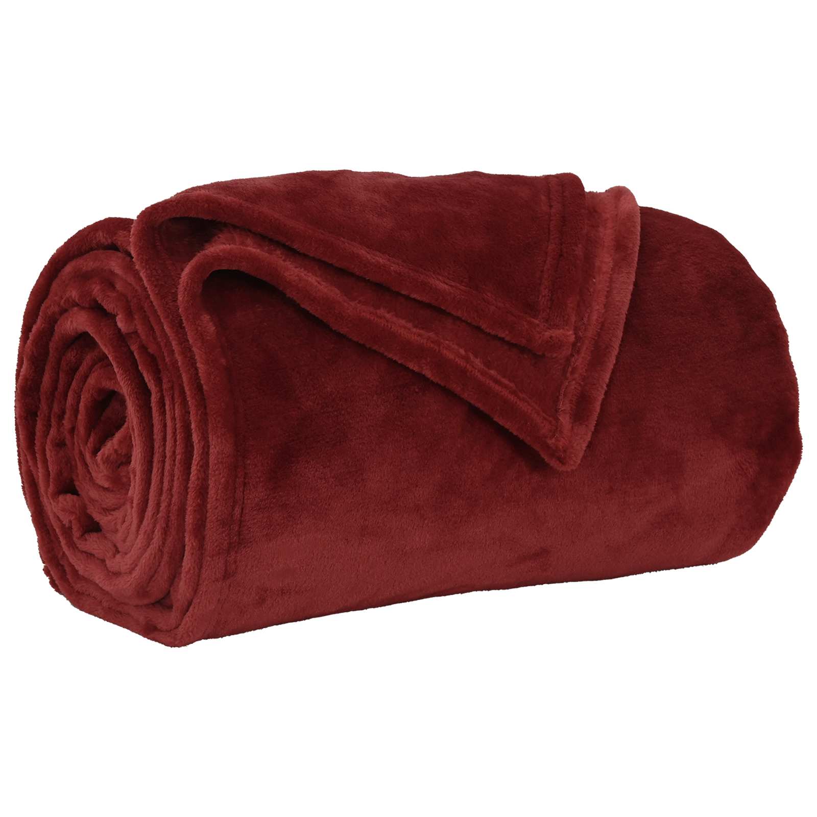 Pokrivač Bordeaux Crvena 130 x 150 cm Runo