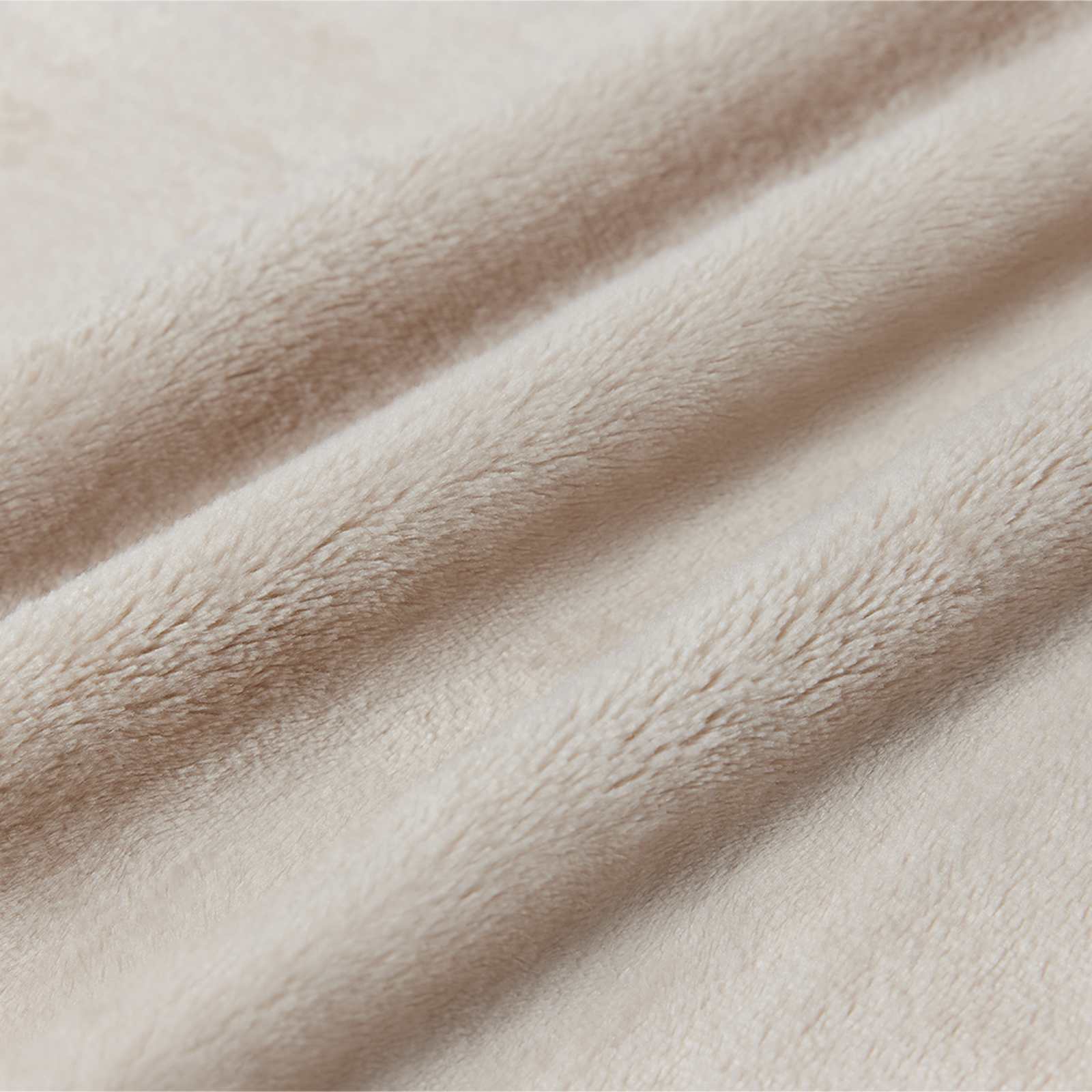 Pokrivači za bacanje 6 pcs Bež 150 x 200 cm Runo