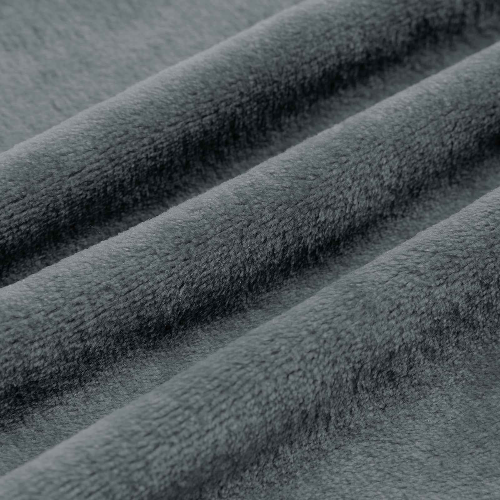 Pokrivači za bacanje 6 pcs Tamno siva 220 x 240 cm Runo