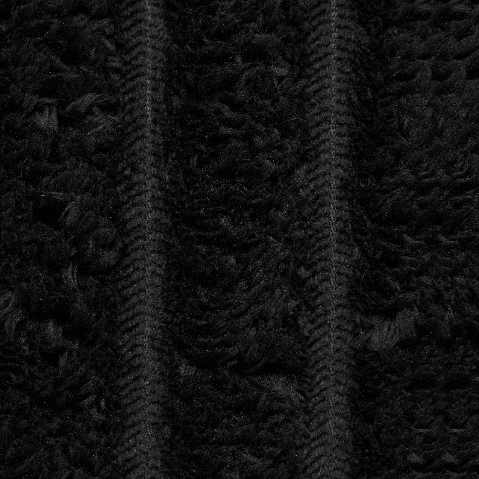 Pokrivač Crna 240 x 220 cm Runo