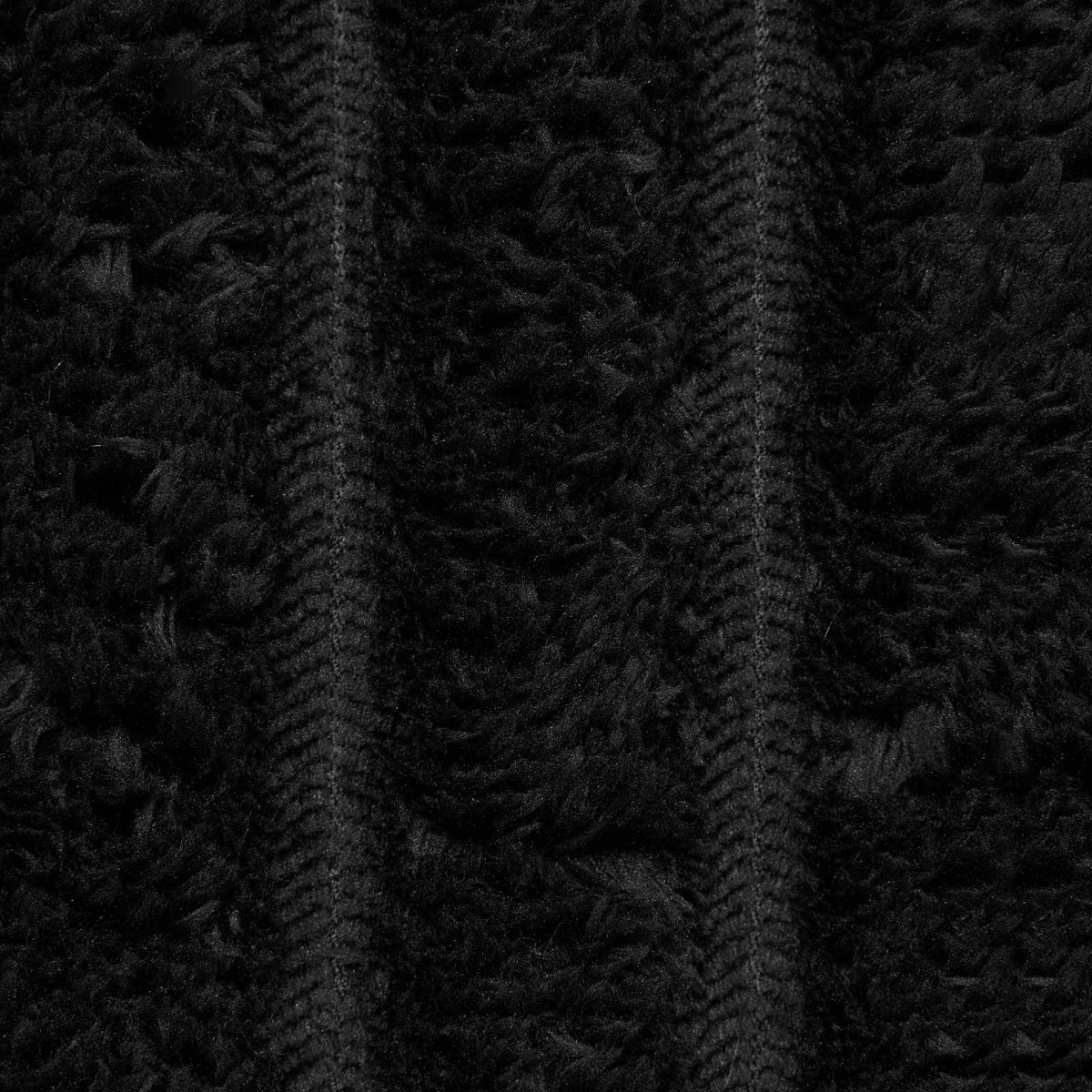 Pokrivač Crna 270 x 240 cm Runo