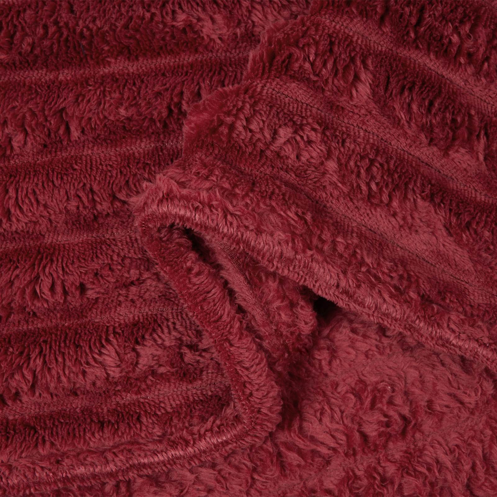 Pokrivač Bordeaux Crvena 240 x 220 cm Runo