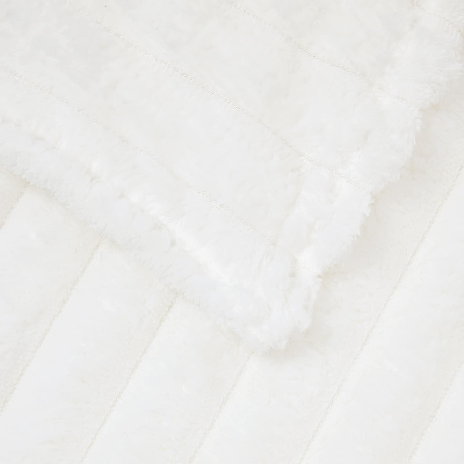 Pokrivači za bacanje 6 pcs Bijelo 270 x 240 cm Runo