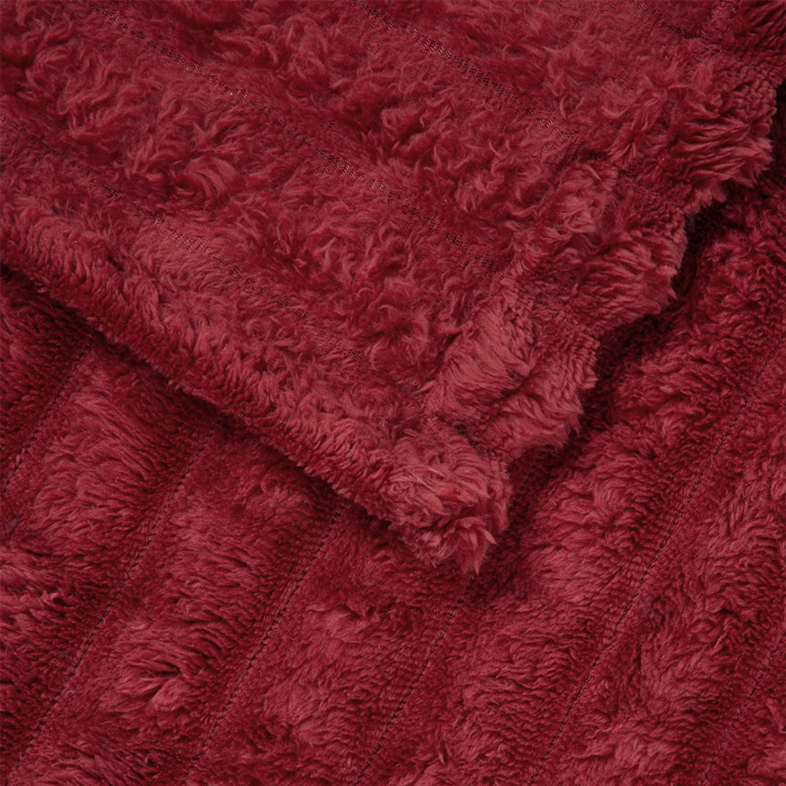 Pokrivači za bacanje 6 pcs Bordeaux Crvena 270 x 240 cm Runo