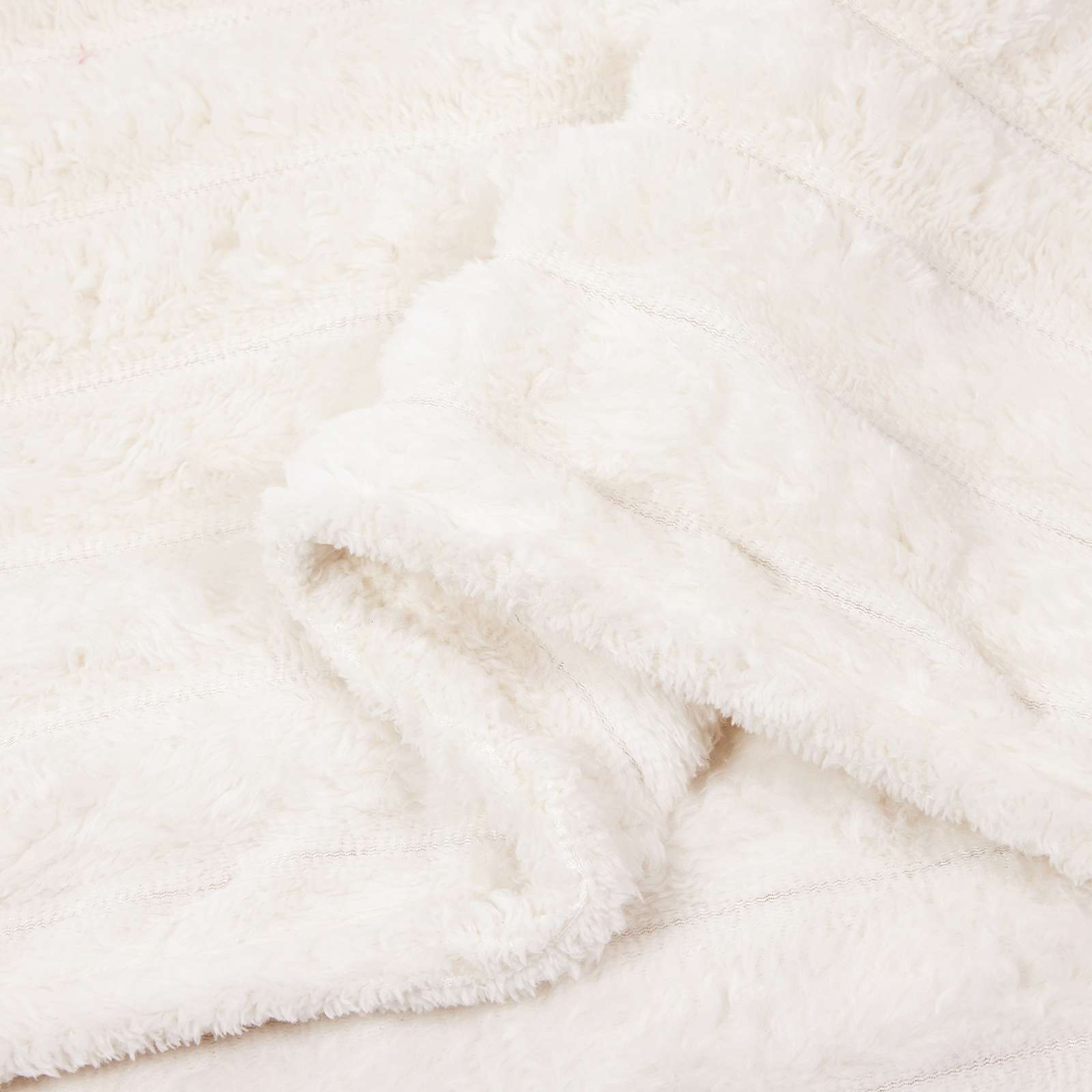 Pokrivači za bacanje 6 pcs Krema 270 x 240 cm Runo