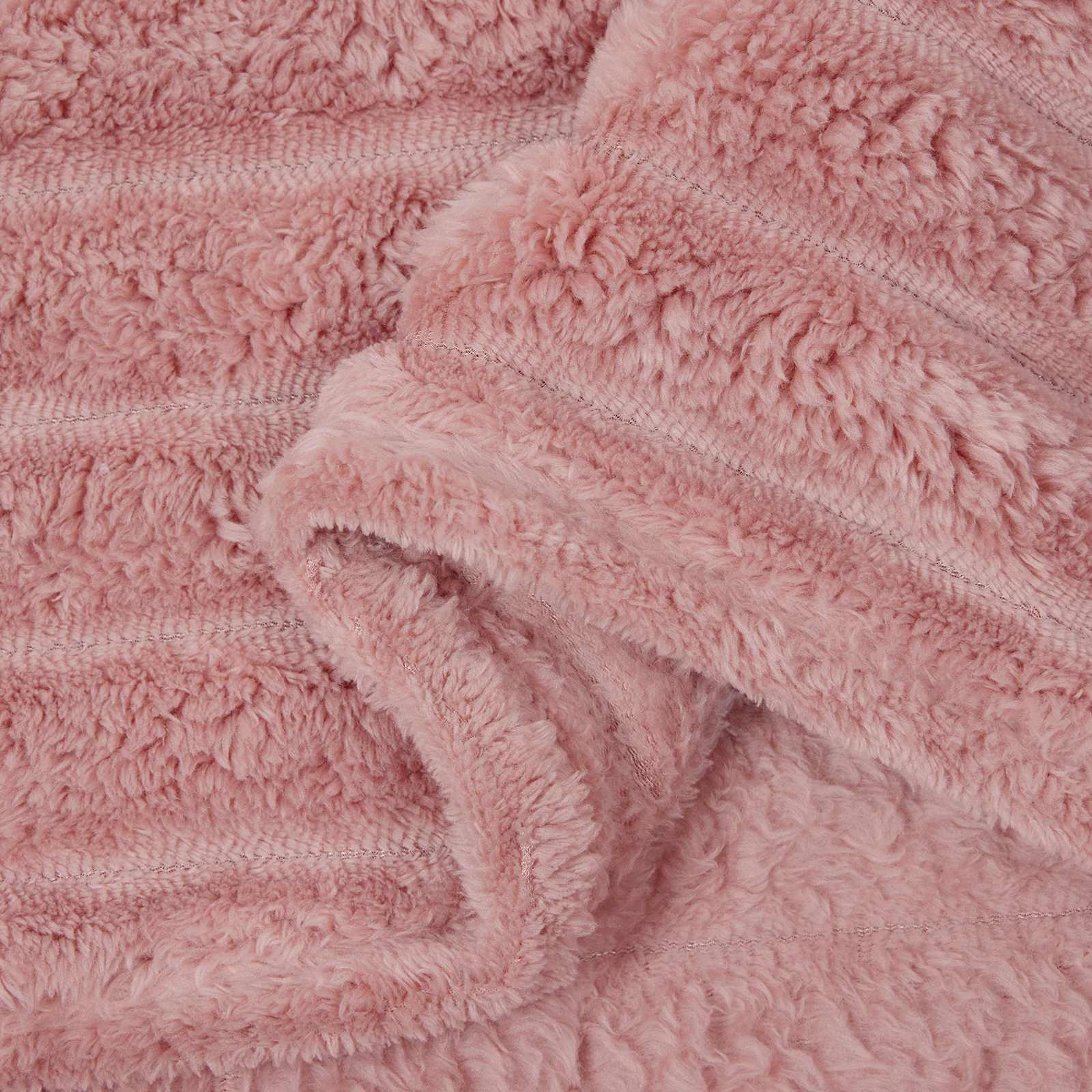 Pokrivači za bacanje 6 pcs Ružičasta 240 x 220 cm Runo