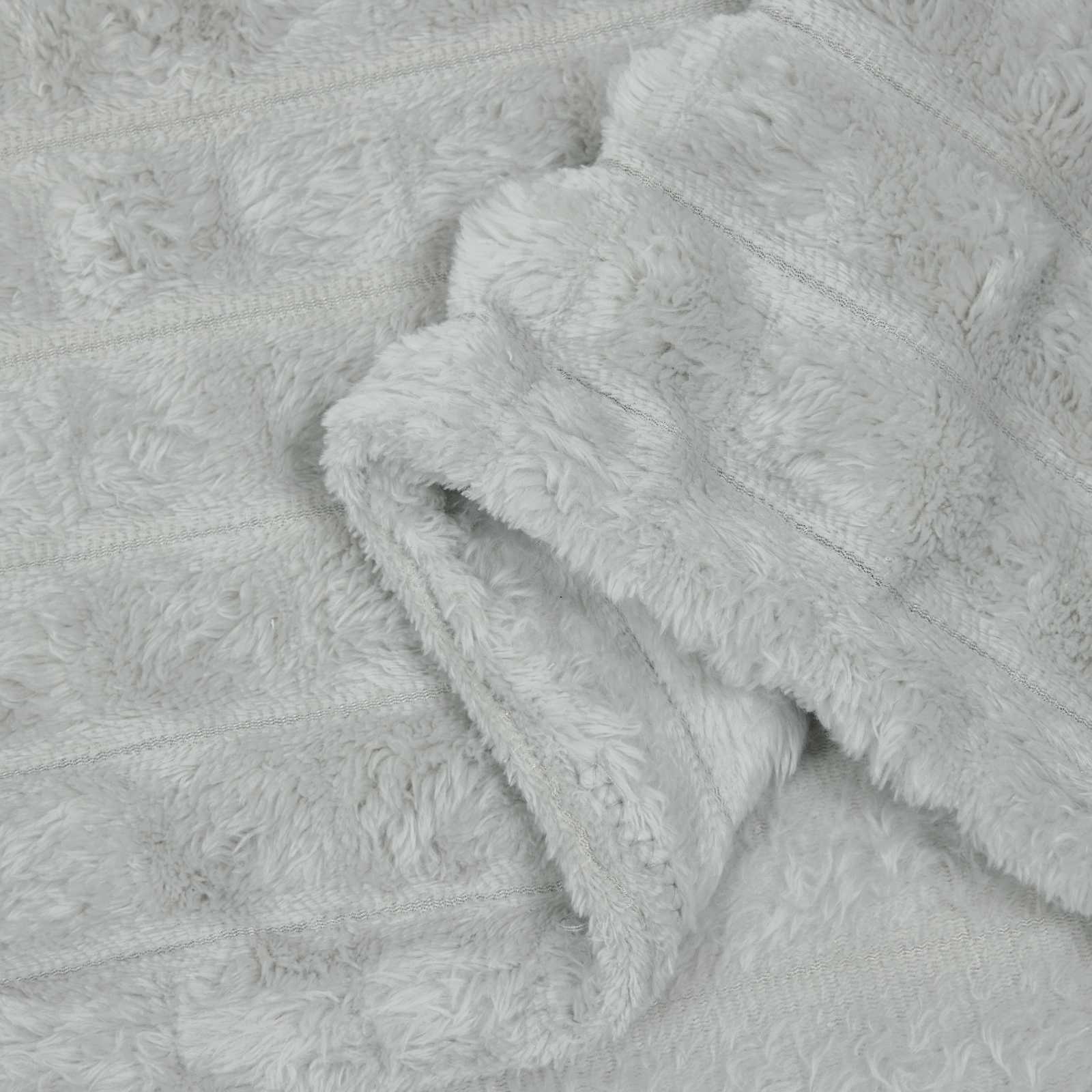 Pokrivač Siva 240 x 220 cm Runo