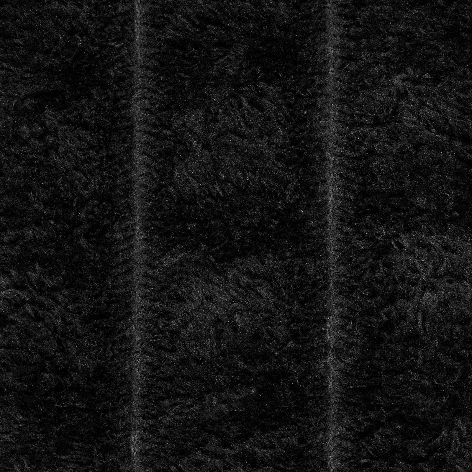 Pokrivači za bacanje 6 pcs Crna 150 x 130 cm Runo