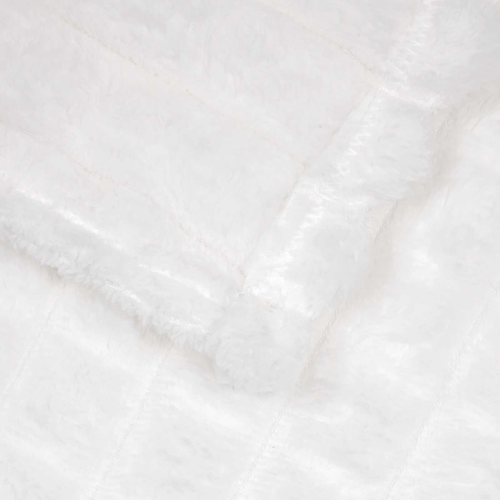 Pokrivači za bacanje 6 pcs Bijelo 240 x 220 cm Runo