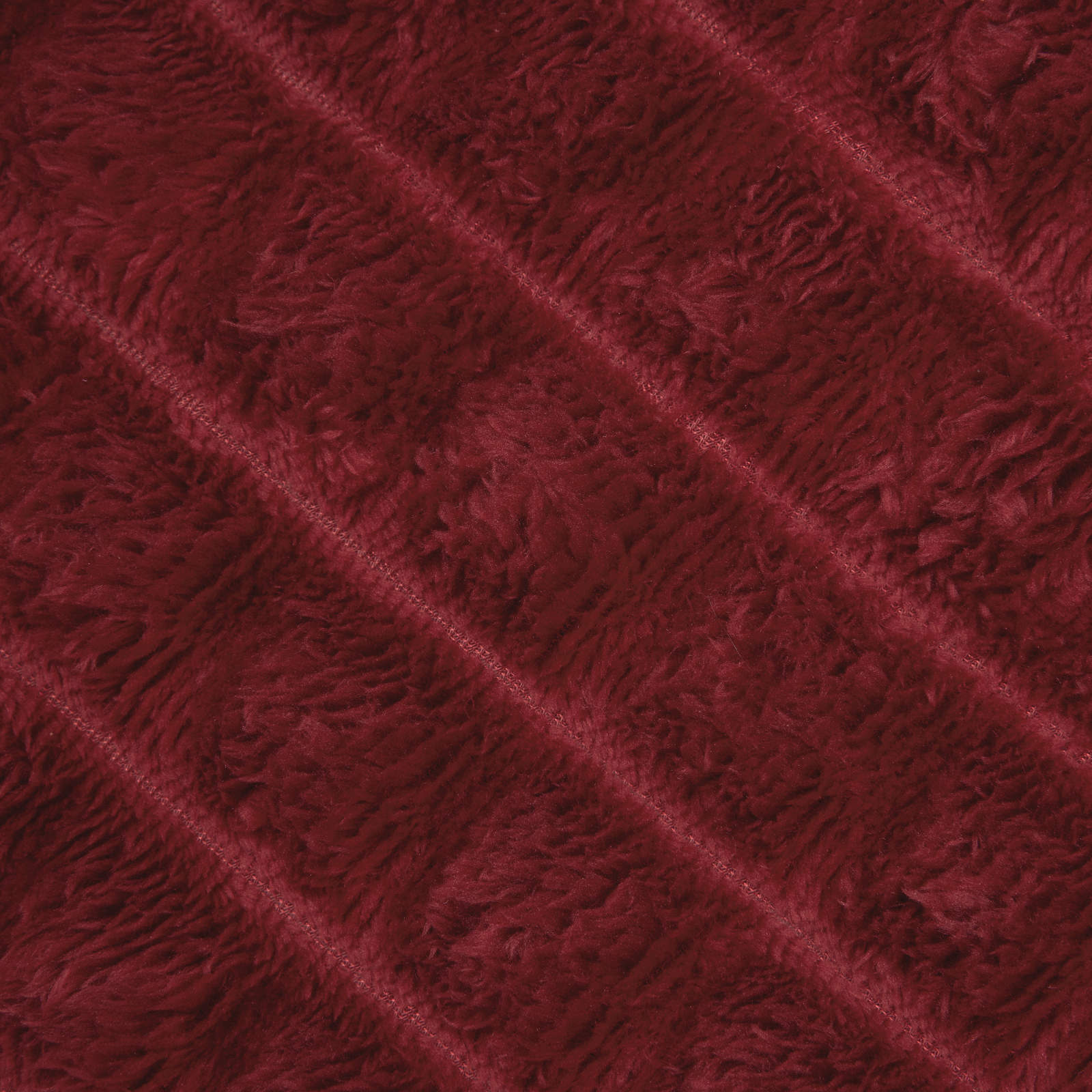 Pokrivači za bacanje 6 pcs Bordeaux Crvena 240 x 220 cm Runo