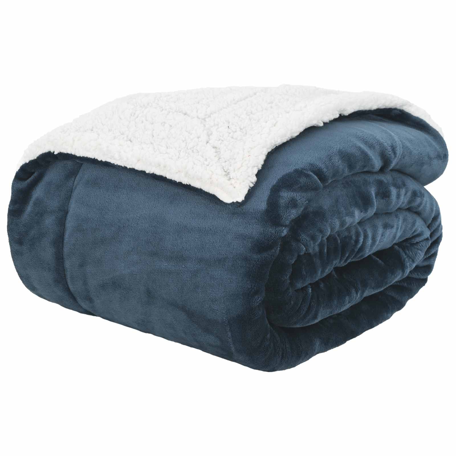 Pokrivač Mornarsko plava 150 x 200 cm Runo